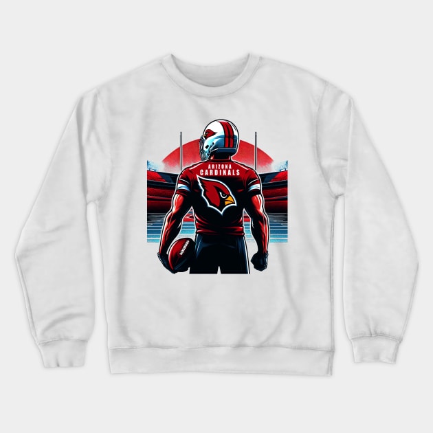 Arizona Cardinals 001 Crewneck Sweatshirt by romancenemy